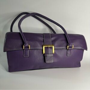 Paradox Leather Purple Bag